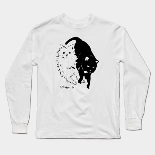 Yin yang Long Sleeve T-Shirt